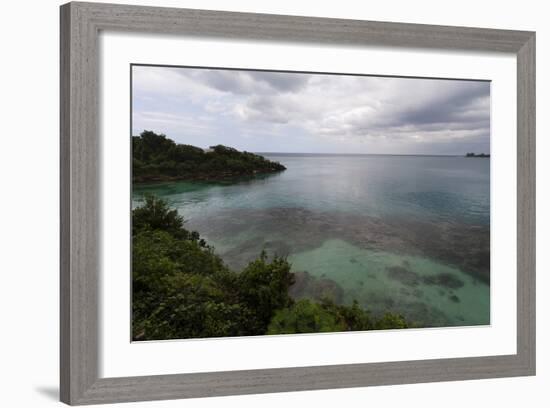 Discovery Bay, Where Christopher Columbus Landed, Ocho Rios-Sergio Pitamitz-Framed Photographic Print