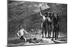 Discovery of Iguanodon Fossils, Bernissart, Belgium, 1878-null-Mounted Giclee Print