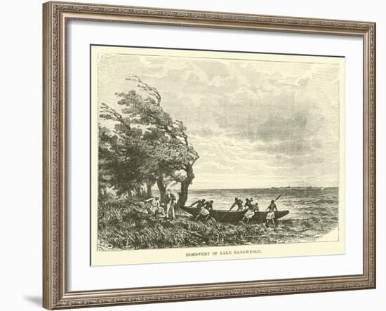 Discovery of Lake Bangweolo-null-Framed Giclee Print