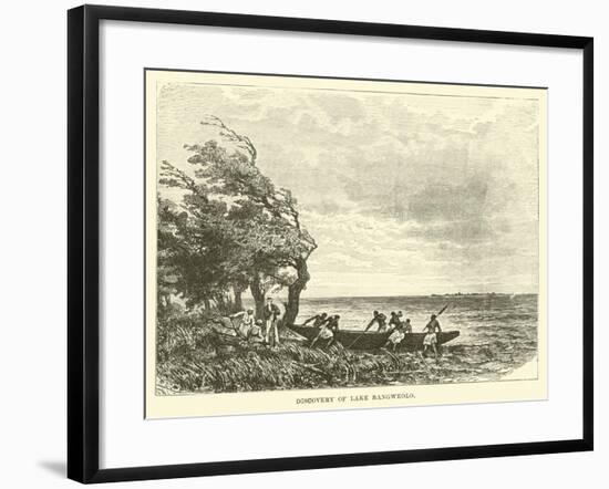 Discovery of Lake Bangweolo-null-Framed Giclee Print