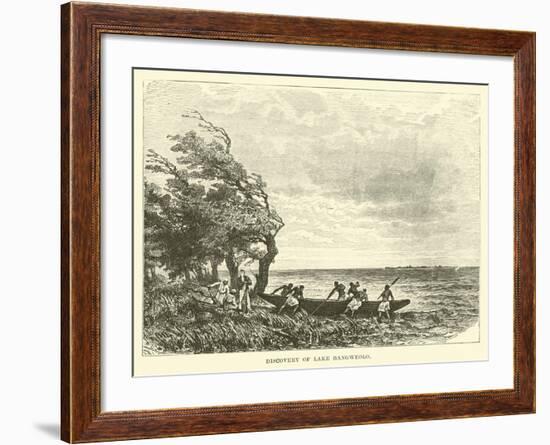 Discovery of Lake Bangweolo-null-Framed Giclee Print