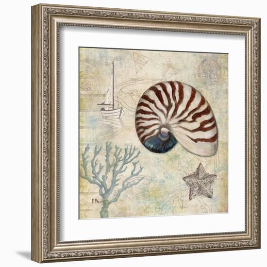 Discovery Shell I-Paul Brent-Framed Art Print