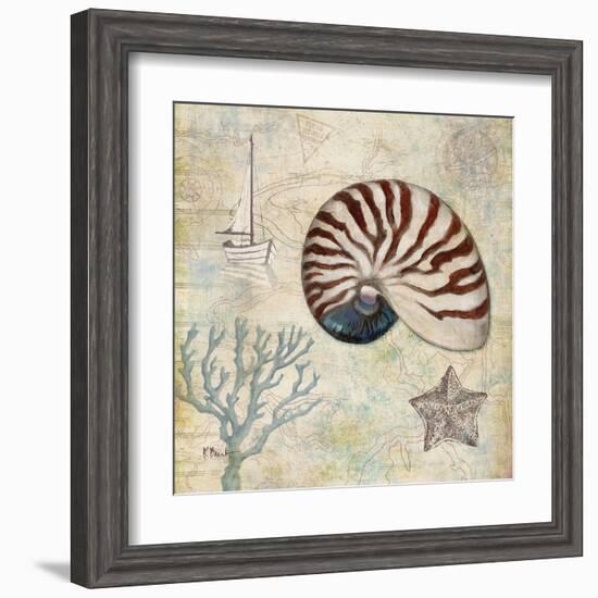 Discovery Shell I-Paul Brent-Framed Art Print