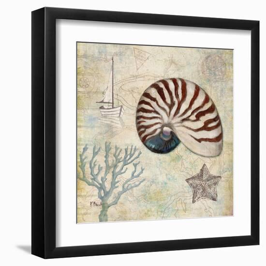 Discovery Shell I-Paul Brent-Framed Art Print