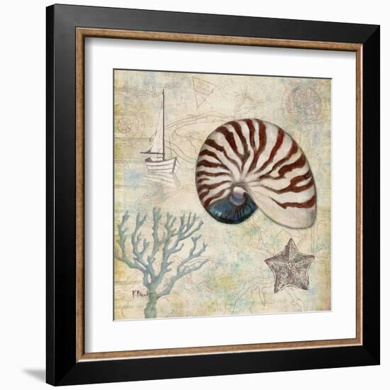 Discovery Shell I-Paul Brent-Framed Art Print