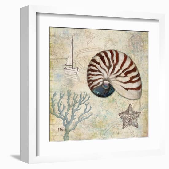 Discovery Shell I-Paul Brent-Framed Art Print