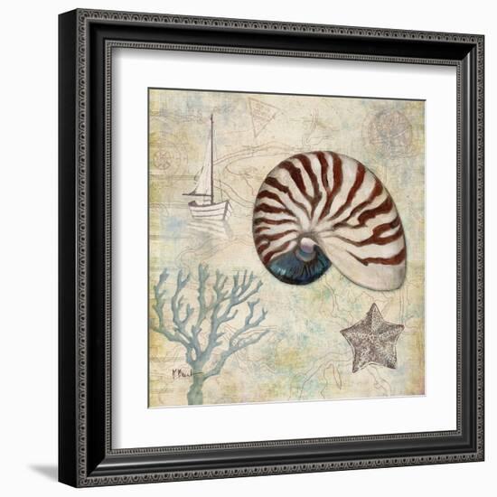 Discovery Shell I-Paul Brent-Framed Art Print