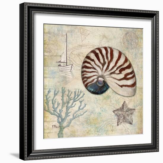 Discovery Shell I-Paul Brent-Framed Premium Giclee Print