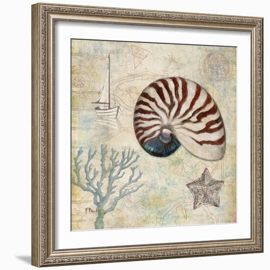 Discovery Shell I-Paul Brent-Framed Art Print