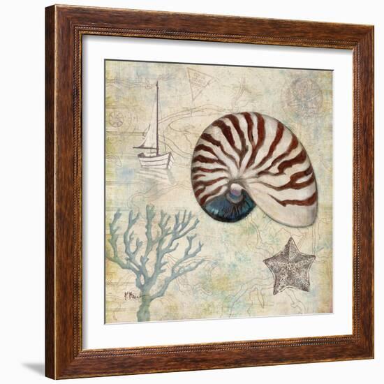 Discovery Shell I-Paul Brent-Framed Art Print