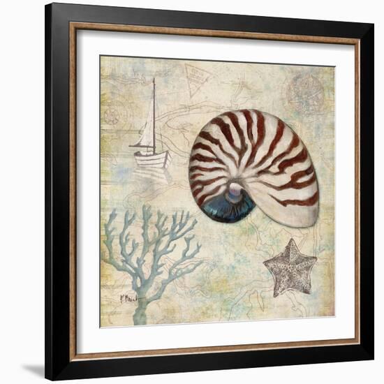Discovery Shell I-Paul Brent-Framed Art Print