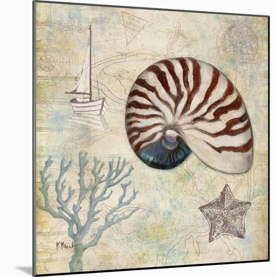 Discovery Shell I-Paul Brent-Mounted Art Print