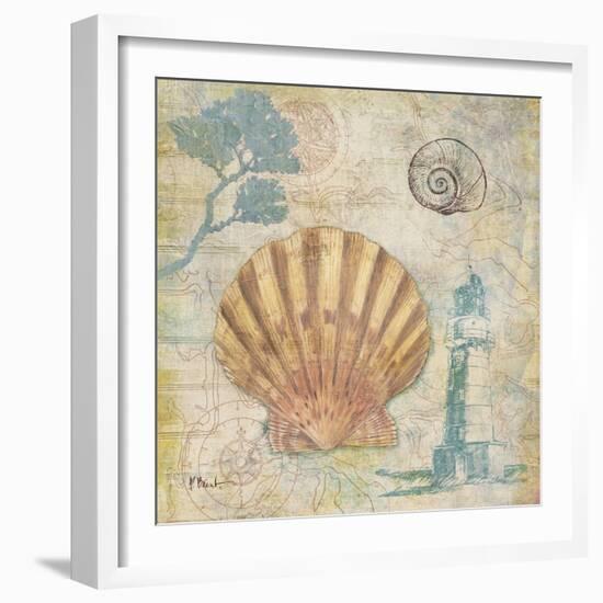 Discovery Shell II-Paul Brent-Framed Premium Giclee Print