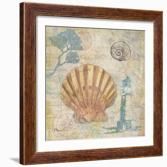 Discovery Shell II-Paul Brent-Framed Art Print