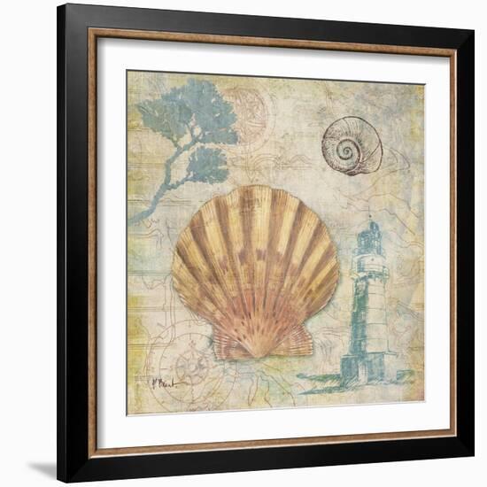 Discovery Shell II-Paul Brent-Framed Art Print