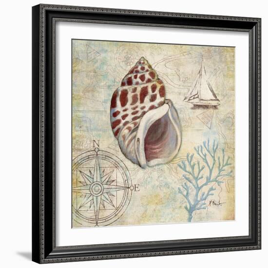 Discovery Shell IV-Paul Brent-Framed Art Print