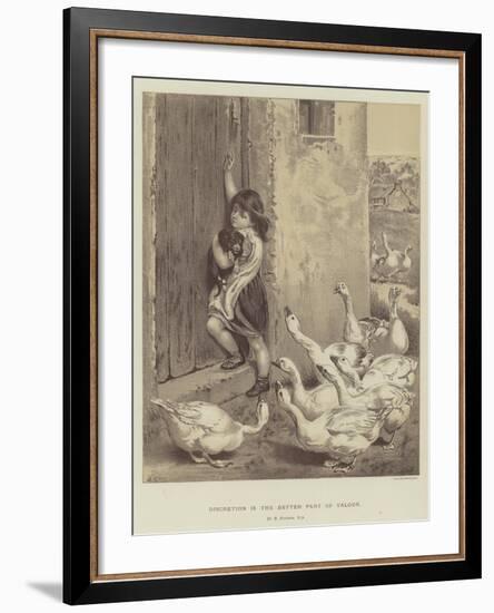 Discretion Is the Better Part of Valour-Briton Riviere-Framed Giclee Print