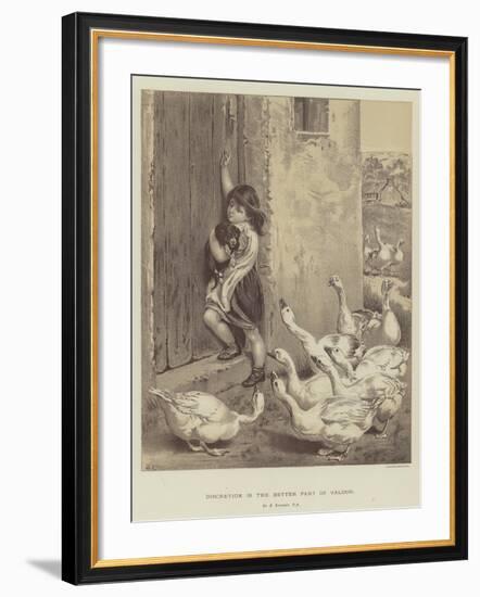 Discretion Is the Better Part of Valour-Briton Riviere-Framed Giclee Print