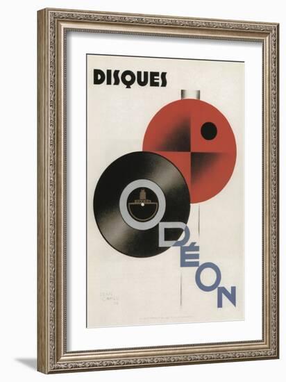 Discs-null-Framed Giclee Print