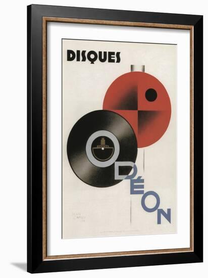 Discs-null-Framed Giclee Print