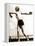 Discus Thrower at the Berlin Olympic Games, 1936-null-Framed Premier Image Canvas