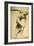 Discus Thrower, Drawing of a Classical Sculpture, C.1874-Evelyn De Morgan-Framed Giclee Print