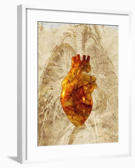 Diseased Heart-Mehau Kulyk-Framed Photographic Print