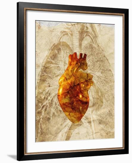 Diseased Heart-Mehau Kulyk-Framed Photographic Print