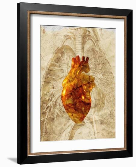 Diseased Heart-Mehau Kulyk-Framed Photographic Print