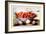 Dish of Cherries with Figs and Medlars-Giovanna Garzoni-Framed Art Print