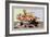 Dish of Small Pears with Medlars and Cherries-Giovanna Garzoni-Framed Art Print