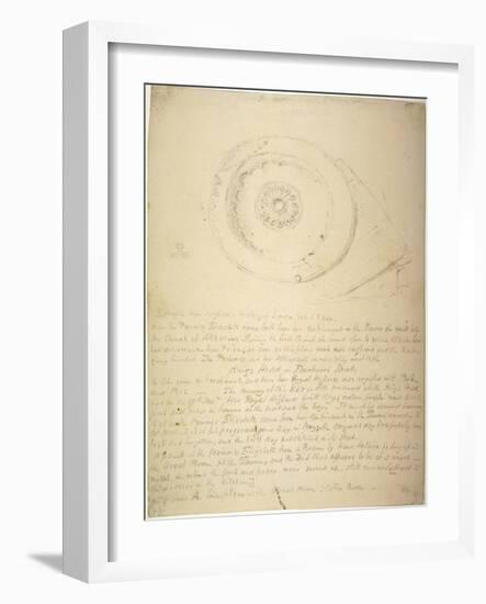 Dish thought to have been used by Princess Elizabeth in 1554, 1830-Anon-Framed Giclee Print