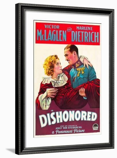 Dishonored, 1931-null-Framed Giclee Print