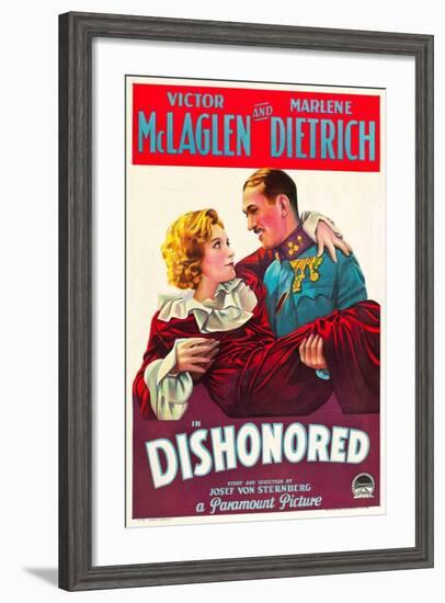 Dishonored, 1931-null-Framed Giclee Print