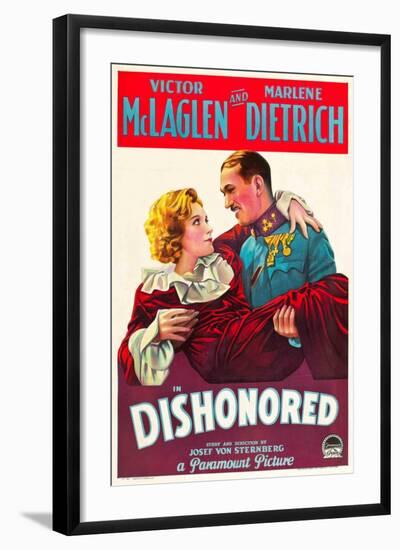 Dishonored, 1931-null-Framed Giclee Print