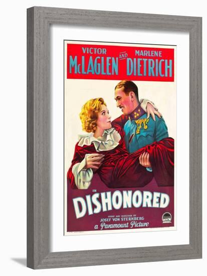 Dishonored, 1931-null-Framed Giclee Print