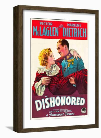 Dishonored, 1931-null-Framed Giclee Print