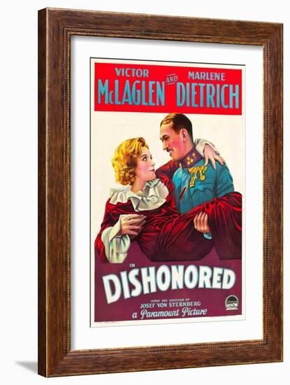 Dishonored, 1931-null-Framed Giclee Print