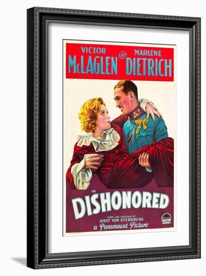 Dishonored, 1931-null-Framed Giclee Print