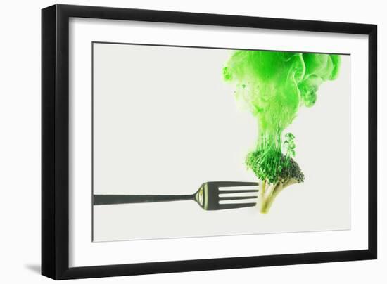 Disintegrated Broccoli-Dina Belenko-Framed Photographic Print