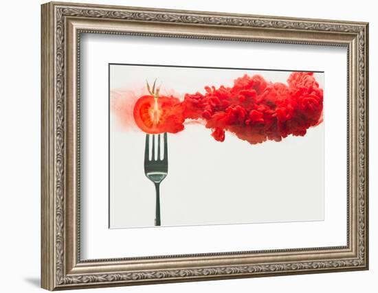 Disintegrated Tomato-Dina Belenko-Framed Photographic Print