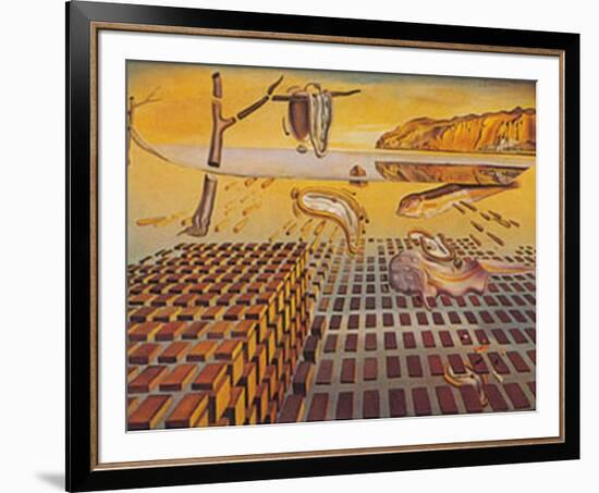 Disintegration of the Persisstence of Memory-Salvador Dalí-Framed Art Print