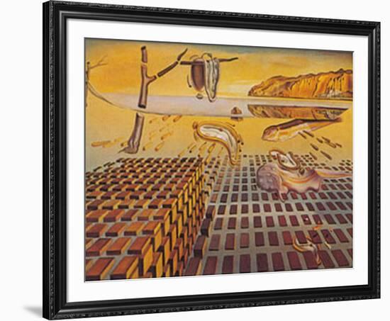 Disintegration of the Persisstence of Memory-Salvador Dalí-Framed Art Print