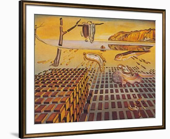 Disintegration of the Persisstence of Memory-Salvador Dalí-Framed Art Print