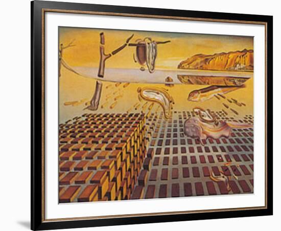 Disintegration of the Persistence of Memory-Salvador Dalí-Framed Art Print