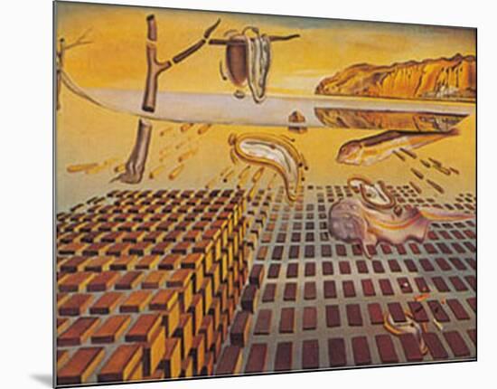 Disintegration of the Persistence of Memory-Salvador Dalí-Mounted Art Print