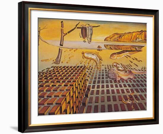 Disintegration of the Persistence of Memory-Salvador Dalí-Framed Art Print