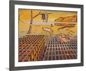 Disintegration of the Persistence of Memory-Salvador Dalí-Framed Art Print