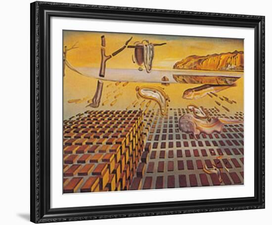 Disintegration of the Persistence of Memory-Salvador Dalí-Framed Art Print