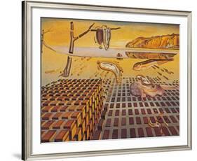 Disintegration of the Persistence of Memory-Salvador Dalí-Framed Art Print